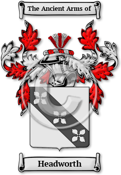 Headworth Family Crest Download (jpg) Legacy Series - 150 DPI