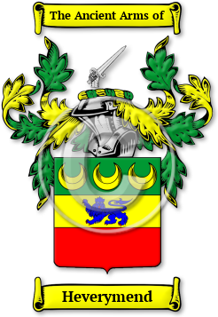 Heverymend Family Crest Download (jpg) Legacy Series - 150 DPI