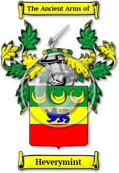 Heverymint Family Crest Download (jpg) Legacy Series - 150 DPI