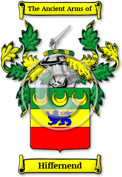 Hiffernend Family Crest Download (jpg) Legacy Series - 150 DPI