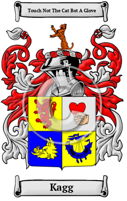 Kagg Family Crest/Coat of Arms