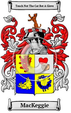 MacKeggie Family Crest/Coat of Arms