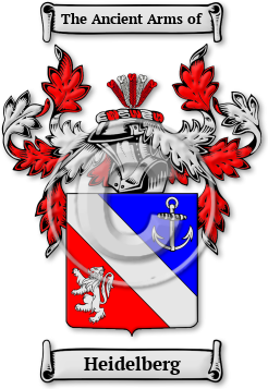 Heidelberg Family Crest Download (jpg) Legacy Series - 150 DPI