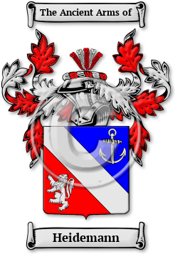 Heidemann Family Crest Download (JPG) Legacy Series - 600 DPI