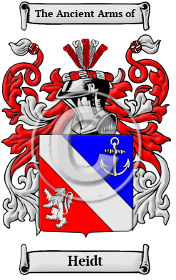 Heidt Family Crest Download (JPG) Heritage Series - 600 DPI