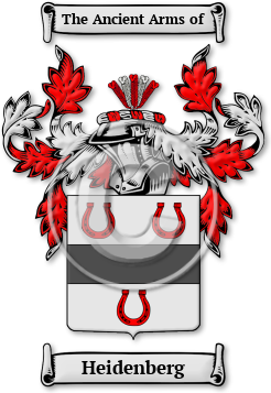 Heidenberg Family Crest Download (jpg) Legacy Series - 150 DPI