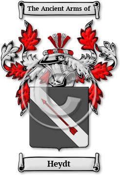 Heydt Family Crest Download (JPG) Legacy Series - 600 DPI