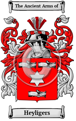 Heyligers Family Crest Download (JPG) Heritage Series - 600 DPI