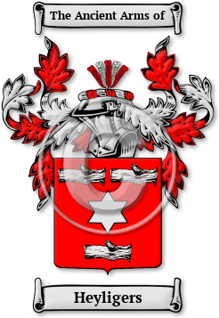 Heyligers Family Crest Download (jpg) Legacy Series - 150 DPI