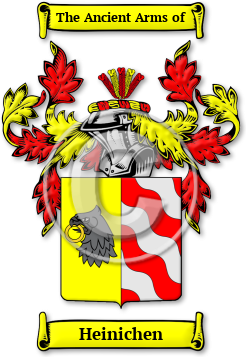 Heinichen Family Crest Download (JPG) Legacy Series - 600 DPI
