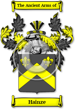 Hainze Family Crest Download (jpg) Legacy Series - 150 DPI
