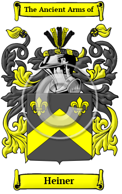 Heiner Family Crest/Coat of Arms