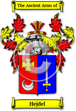 Hejdel Family Crest Download (JPG) Legacy Series - 600 DPI