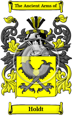 Holdt Family Crest Download (JPG) Heritage Series - 600 DPI