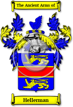 Hellerman Family Crest Download (jpg) Legacy Series - 150 DPI