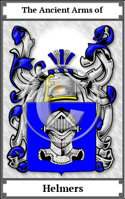Helmers Family Crest Download (JPG)  Book Plated - 150 DPI