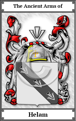Helam Family Crest Download (JPG) Book Plated - 600 DPI