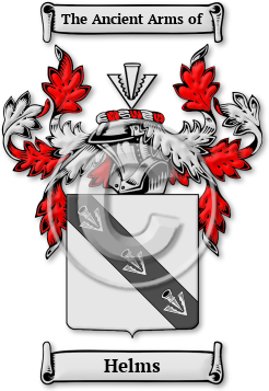 Helms Family Crest Download (jpg) Legacy Series - 150 DPI