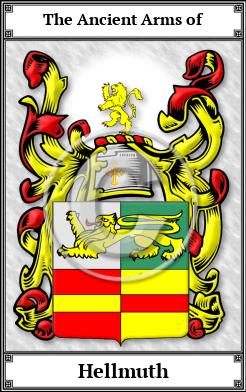 Hellmuth Family Crest Download (JPG)  Book Plated - 150 DPI