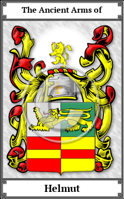 Helmut Family Crest Download (JPG)  Book Plated - 150 DPI