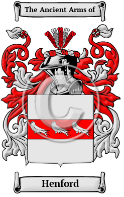 Henford Family Crest Download (JPG) Heritage Series - 600 DPI