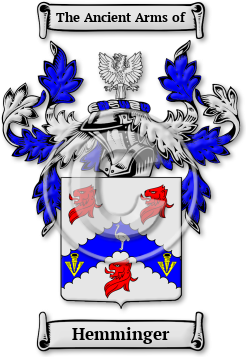 Hemminger Family Crest Download (jpg) Legacy Series - 150 DPI