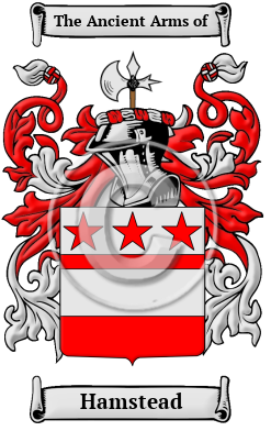 Hamstead Family Crest Download (JPG) Heritage Series - 600 DPI