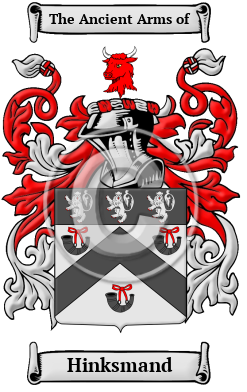 Hinksmand Family Crest Download (JPG) Heritage Series - 300 DPI