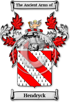 Hendryck Family Crest Download (jpg) Legacy Series - 150 DPI