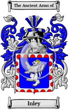 Inley Family Crest Download (JPG) Heritage Series - 600 DPI