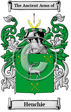 Henchie Family Crest/Coat of Arms