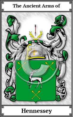 Hennessey Family Crest Download (JPG)  Book Plated - 150 DPI
