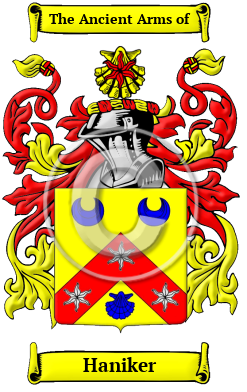 Haniker Family Crest Download (JPG) Heritage Series - 600 DPI