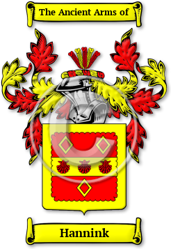 Hannink Family Crest Download (jpg) Legacy Series - 150 DPI