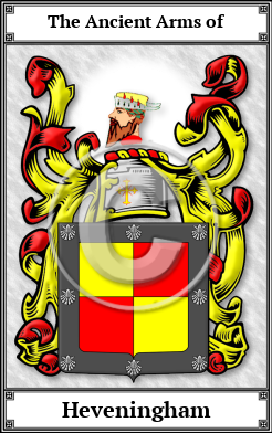 Heveningham Family Crest Download (JPG) Book Plated - 600 DPI