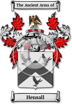 Hensall Family Crest Download (jpg) Legacy Series - 150 DPI