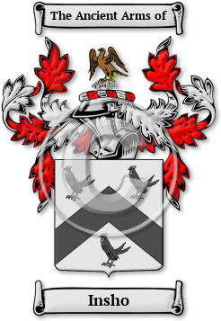 Insho Family Crest Download (jpg) Legacy Series - 150 DPI