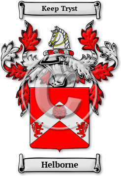 Helborne Family Crest Download (jpg) Legacy Series - 150 DPI