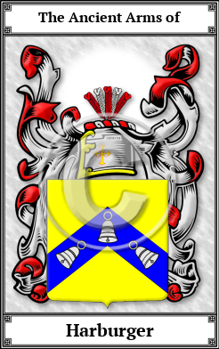 Harburger Family Crest Download (JPG)  Book Plated - 150 DPI