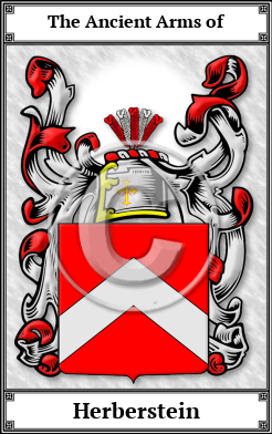 Herberstein Family Crest Download (JPG)  Book Plated - 150 DPI