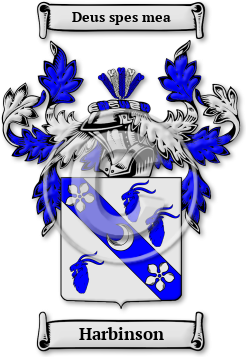 Harbinson Family Crest Download (jpg) Legacy Series - 150 DPI