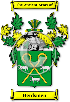 Herdsmen Family Crest Download (JPG) Legacy Series - 600 DPI