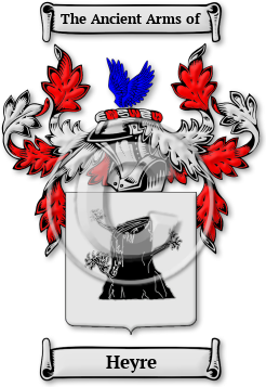 Heyre Family Crest Download (jpg) Legacy Series - 150 DPI