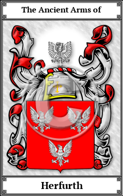 Herfurth Family Crest Download (JPG)  Book Plated - 150 DPI