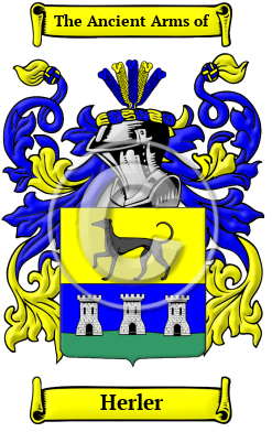 Herler Family Crest Download (JPG) Heritage Series - 600 DPI