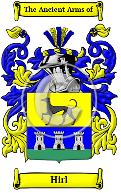 Hirl Family Crest Download (JPG) Heritage Series - 600 DPI