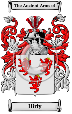 Hirly Family Crest/Coat of Arms