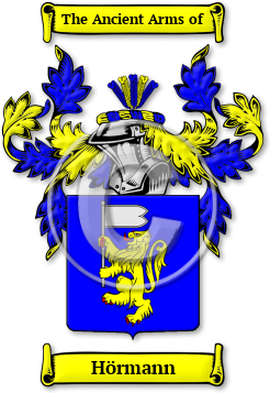 Hörmann Family Crest Download (JPG) Legacy Series - 600 DPI