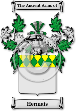 Hermais Family Crest Download (jpg) Legacy Series - 150 DPI