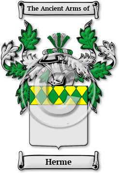 Herme Family Crest Download (JPG) Legacy Series - 600 DPI